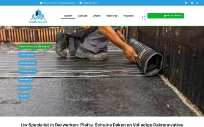 Website van Damdak