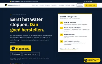 Homepage van Lekkage Badkamer