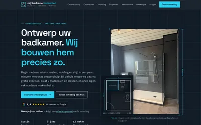 Homepage van Mijn Badkamer Ontwerpen