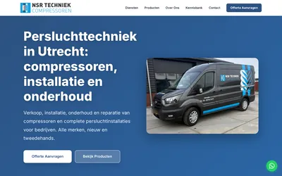Homepage van NSR Persluchttechniek