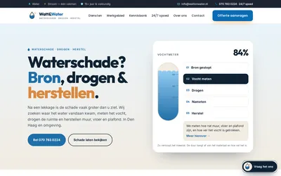 Homepage van Watt&Water